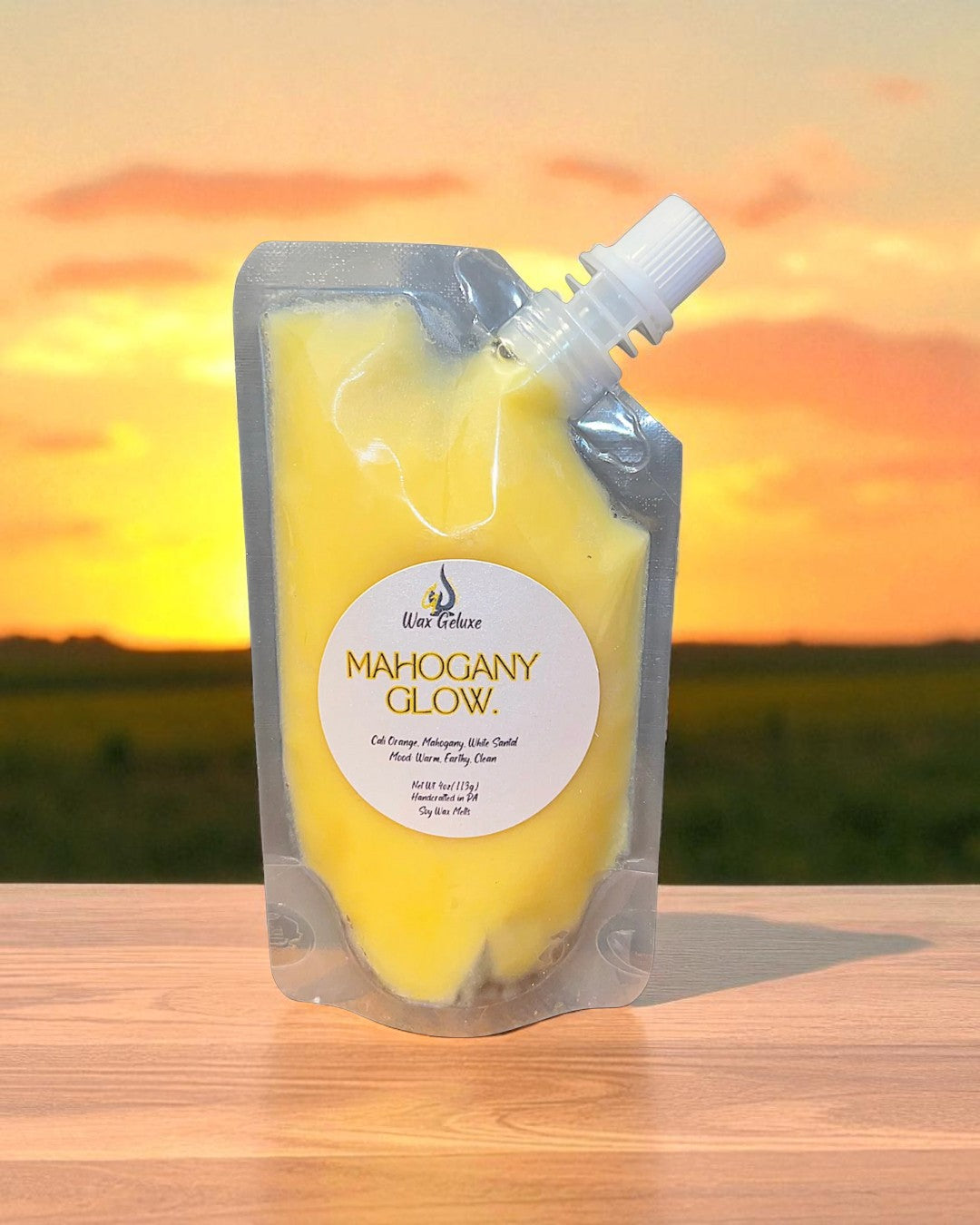 Mahogany Glow Wax Geluxe