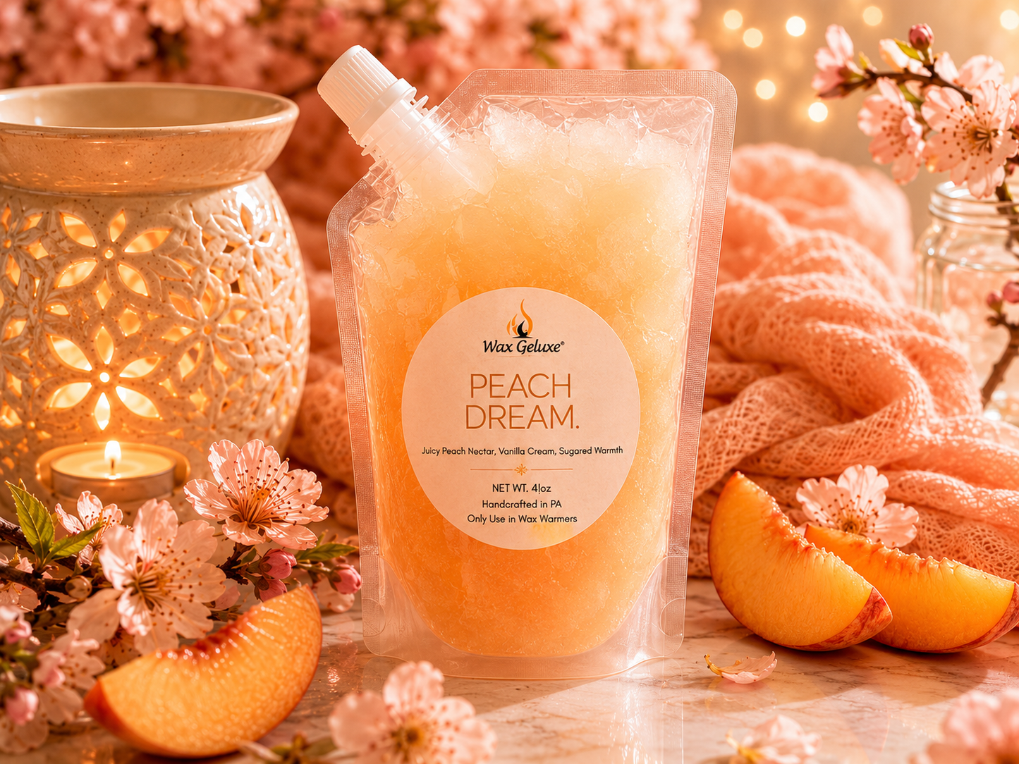 Peach Dream Wax Geluxe